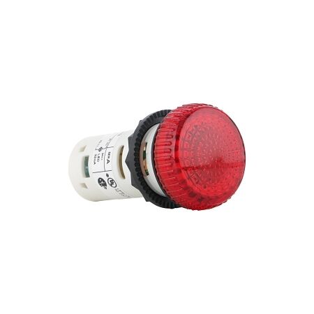 Sprecher and Schuh D7 Pilot Light Monolithic 22.5 mm Red Integrated LED 24V AC DC