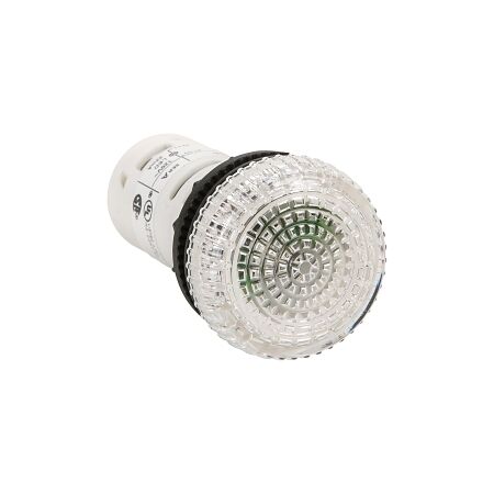 Sprecher and Schuh D7 Pilot Light Monolithic 22.5 mm Clear Integrated LED 240V AC