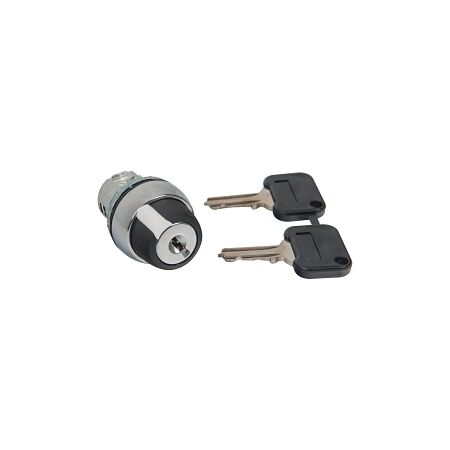Sprecher and Schuh D7 Key Selector Switch 22.5 mm 2 Pos Metal Maint Key Rtn 1NO Left Code 3825