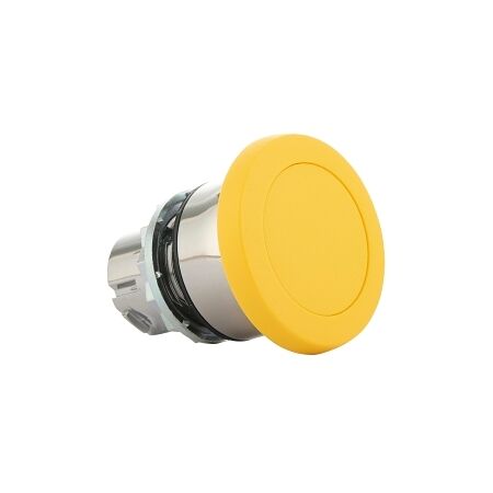 Sprecher and Schuh D7 Pushbutton 22.5 mm Metal Momentary Mush Hd 40 mm Yellow