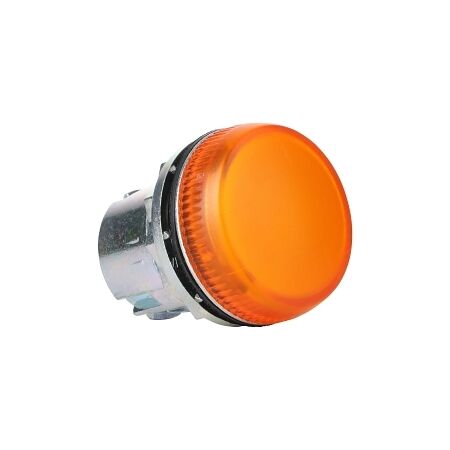 Sprecher and Schuh D7 Pilot Light 22.5 mm Head Only Round Metal Amber Lens