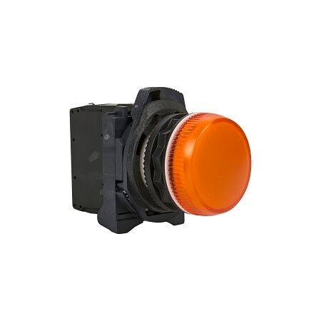 Sprecher and Schuh D7 Pilot Light 22.5mm Complete Metal LED 240V AC Amber