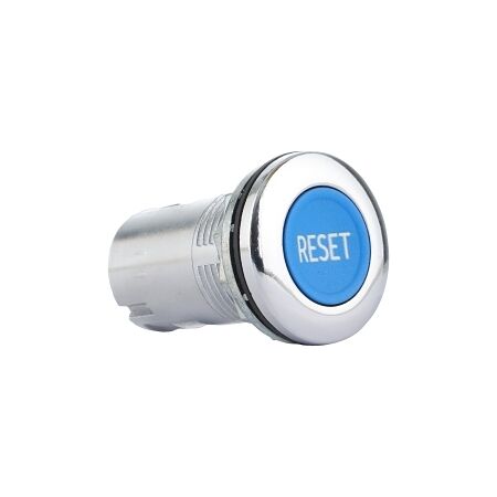 Sprecher and Schuh D7 Pushbutton 22.5mm Metal Reset Rod Operator Reset Blue