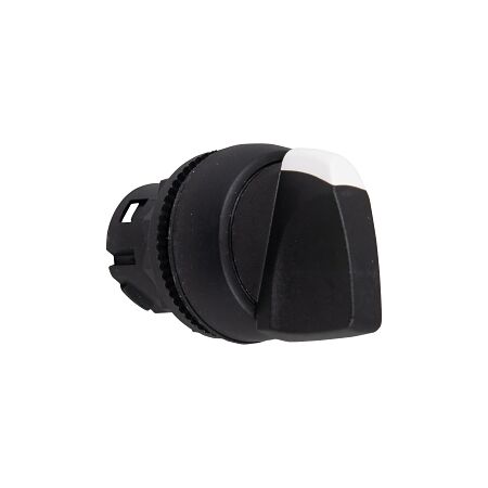 Sprecher and Schuh D7 Selector Switch 22.5 mm Head Only Plastic STD BLK 2 POS SR from Right