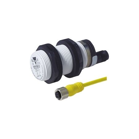 Carlo Gavazzi Capacitive Proximity Plastic M30 AC SCR NO NC Contacts 16mm plus 5m M12 Cable