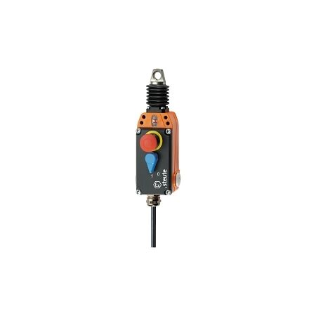 Steute HAE Cable Pull Switch with Collar IP65 100m Wire Length EStop with Indicator 1NO 1NC 3m
