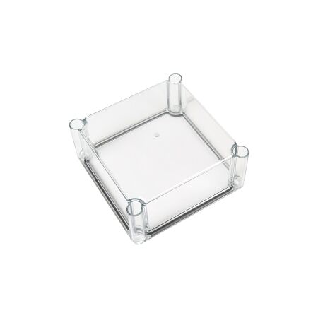 Fibox EK Cover suits 280 x 280mm Base 80mm High Clear