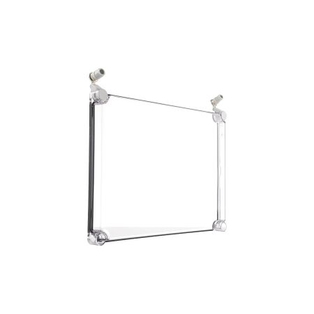 Fibox EK Cover suits 380 x 280mm Base 30mm High with Hinges Clear