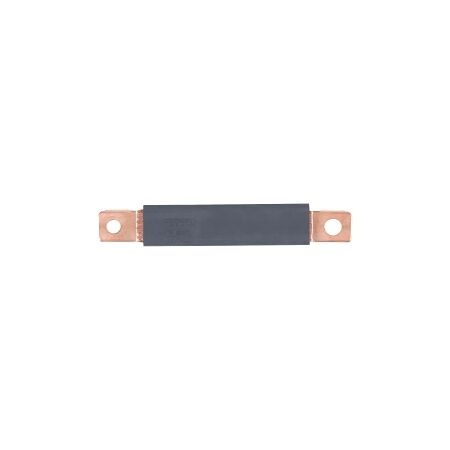 CUBIC CuFlex Flexible Copper Busbar 50mm2 Length 224mm Black and Dark Grey