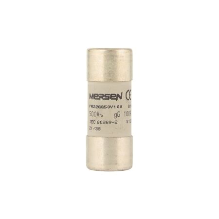 Mersen FR Cylindrical Fuse 22 x 58mm 500V AC 100A
