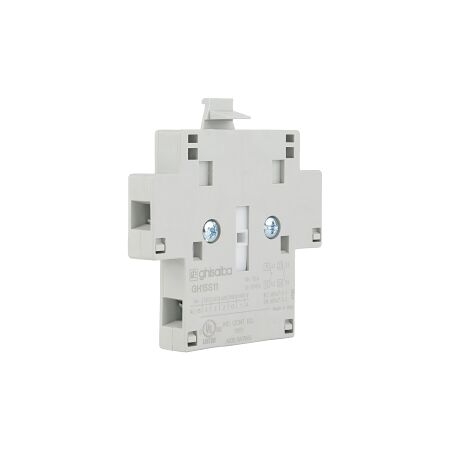 Ghisalba Contactor Auxiliary Contact with 1NO  Contact and 1NC Contact Side Mount