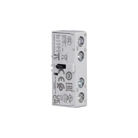 S+S KT9 Auxiliary Contact with 1NO  Contact Trip Contact 1NO  Contact Front Mount