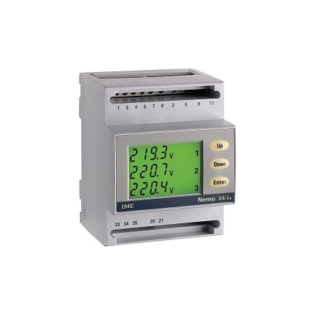 IME Nemo D4-L+ Multifunction Meter with Pulse and Modbus RS485 Auxiliary Supply 110V