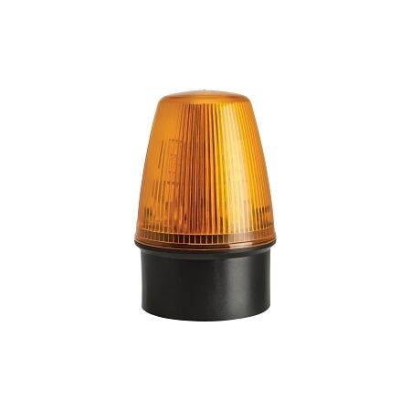Moflash LED100 ECO Beacon 8 LEDS STD or FLASH Mode IP65 20 to 30V AC DC Wall or SUF Mount Lens Amber