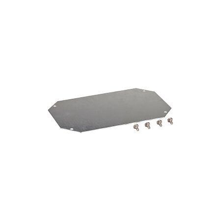 Fibox ARCA Mounting Plate Galvanised Steel suits ARCA H300 x W200mm