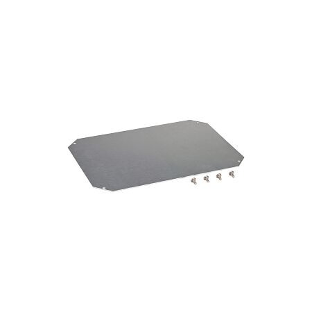 Fibox ARCA Mounting Plate Galvanised Steel suits ARCA H400 x W300mm