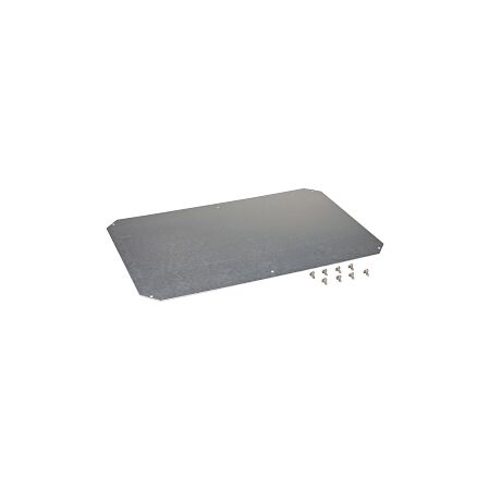 Fibox ARCA Mounting Plate Galvanised Steel suits ARCA H600 x W400mm