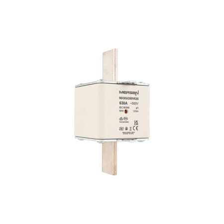Mersen DIN Fuse gG DIN Size 3 500V AC 630A