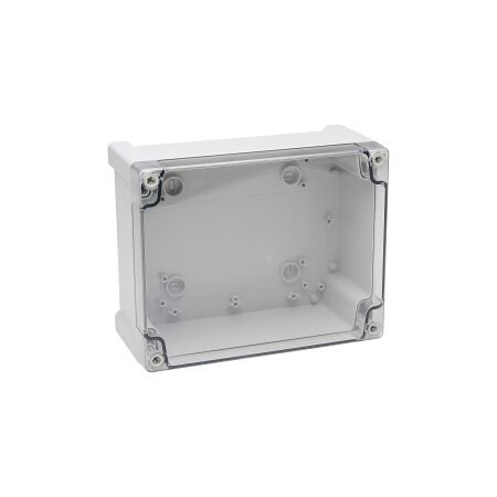 NHP NLINE Terminal Box Plastic IP65 H187 x W122 x D90mm Clear
