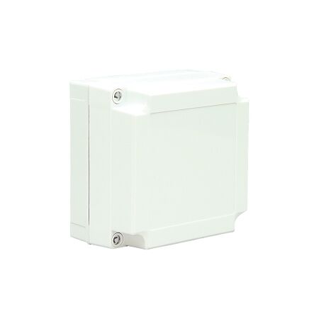 Fibox MNX Terminal Box PC IP66 and IP67 Low Box H130 x W130 x 100mm Grey