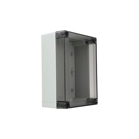 Fibox MNX Terminal Box PC IP66 and IP67 High Box H130 x W180 x 75mm Clear