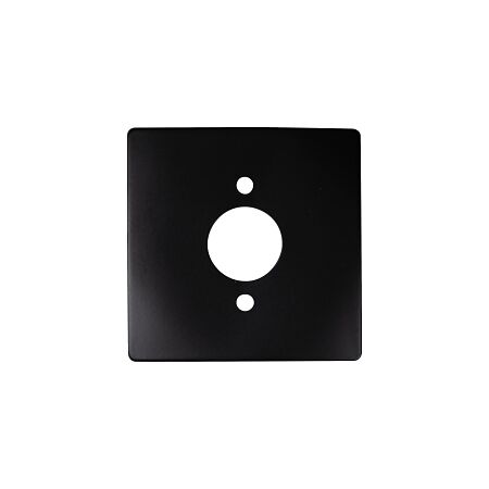 Stanilite Single Point Platinum Emergency Spitfire Single LED Square Trim Black