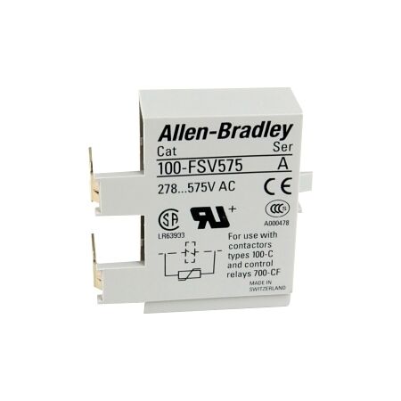 Allen-Bradley 100C Coil Suppressor Varistor Module 137 to 277VAC and 181 to 350VDC