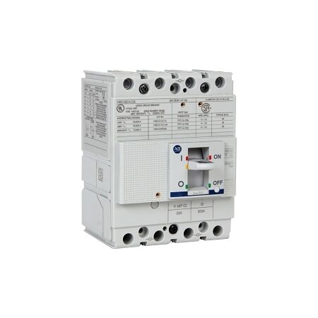 Allen-Bradley 140G MCCB G Frame 36kA 4P 15A Fixed Thermal Magnetic