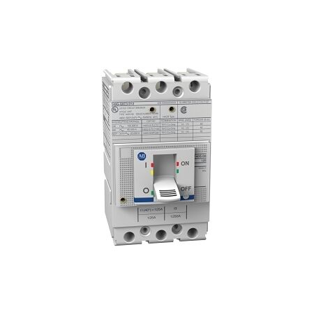 Allen-Bradley 140G MCCB G Frame 70kA 3P 110A Fixed Thermal Magnetic