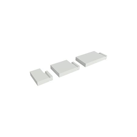 NHP DIN-T LOCKDIN Auxliary Filler 9mm, 18mm, 27mm Pack Qty 10 each