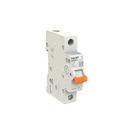 NHP MOD6+ Miniature Circuit Breaker MCB 6kA 1 Pole 16A C Curve