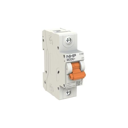 NHP MOD6+ Miniature Circuit Breaker MCB 10kA 1 Pole 100A C Curve