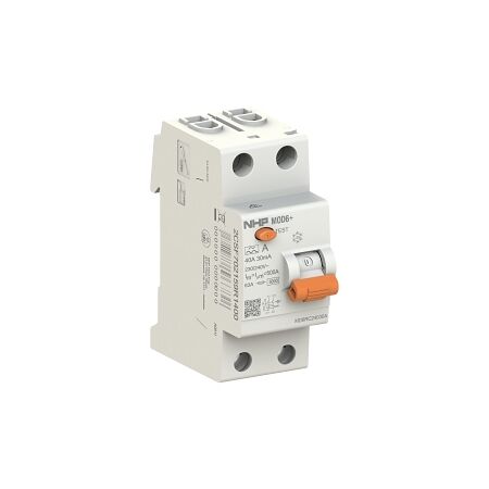 NHP MOD6+ Residual Current Device RCCB 1 Pole and Switched N 40A 30mA Type A