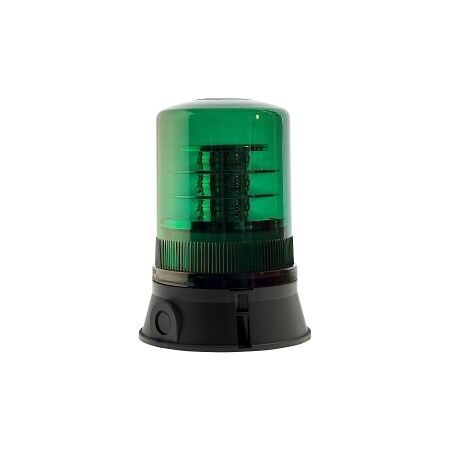 Moflash LED 400 Rotating Beacon 18 LEDS 80 to 120 RPM IP65 85 to 280V AC or DC Lens Green