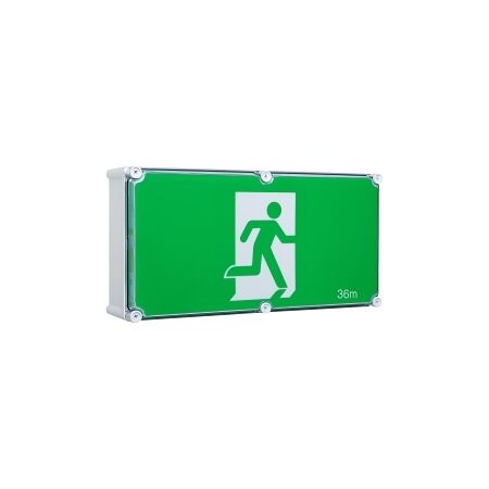 Stanilite Nexus LX Platinum Exit Lighting LED Jumbo Weather Proof Pictograph