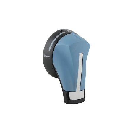 Socomec VCO Handle - Ext. Mount S1, IP 65, P/lock 3 pos., Blue/Black, Eng."I O II", suits 63 - 125A