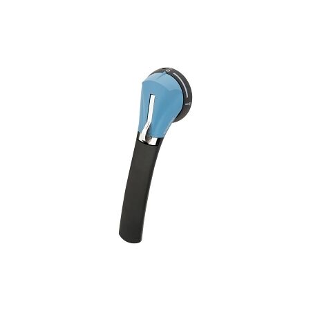 Socomec SSF Handle - External mount S3, IP 65, P/lock - Metal lever, Blue/Black, suits 600 - 800A