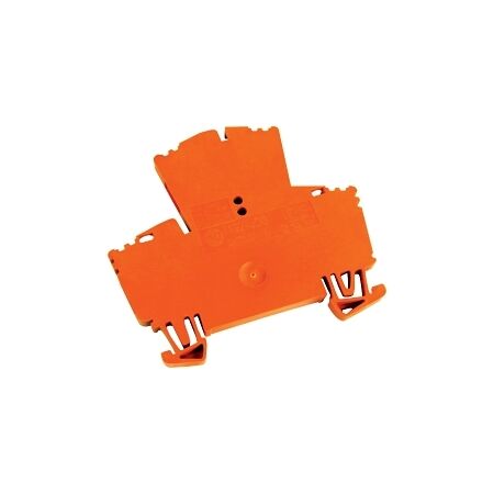Allen-Bradley 1492-J Screw Connection Terminal 2.5mm 2 Level 4 Conductor Entries Orange