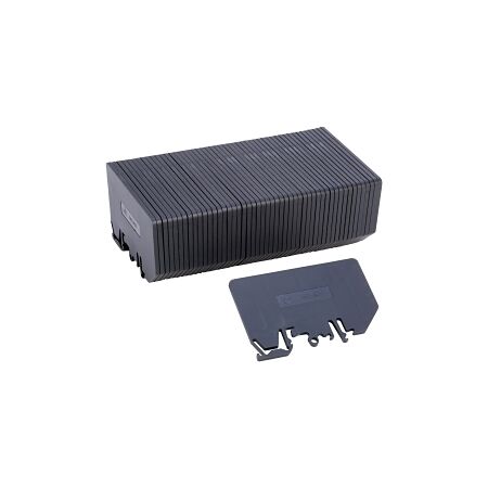 Allen-Bradley 1492 End Plate for 1492H4 H5 H6 H7 Grey