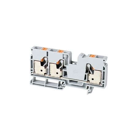 Allen-Bradley 1492-P Push-in Terminal 10mm 1 Level 3 Conductor Entries Grey