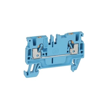 Allen-Bradley 1492-P Push-in Terminal 2.5mm 1 Level 2 Conductor Entries Blue
