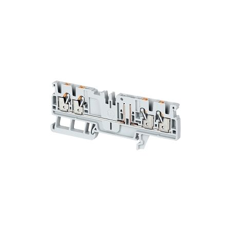 Allen-Bradley 1492-P Push-in Terminal 2.5mm 1 Level Plug-in Type 4 Connectors Grey