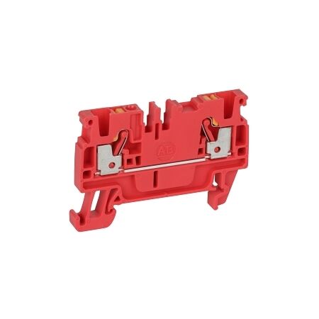 Allen-Bradley 1492-P Push-in Terminal 2.5mm 1 Level 2 Conductor Entries Red