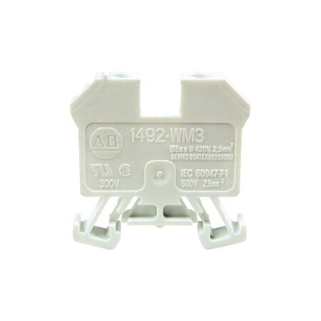 Allen-Bradley 1492-W Screw Connection Mini Terminal 2.5mm 1 Level 2 Conductor Entries White
