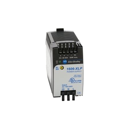 Allen-Bradley 1606 Power Supply Compact 1Phase 100 to 240V AC to 24 to 28V DC 72W 3A