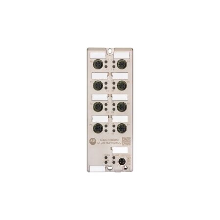 Allen-Bradley On Machine Distributed IO Armorblock IO Link Hub 10 Input 6 Output Module DC Micro M12