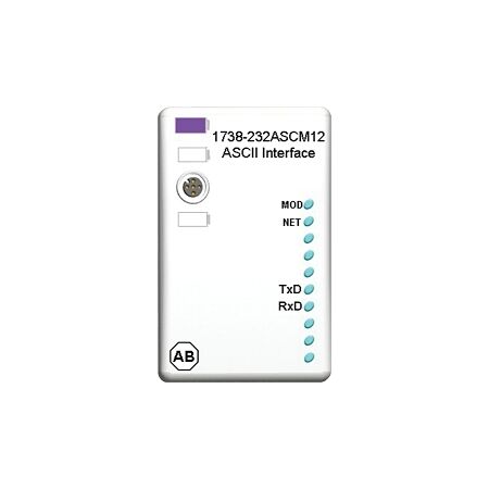Allen-Bradley On Machine Distributed IO ArmorPoint IO ASCII RS232 Interface Module Dc Micro