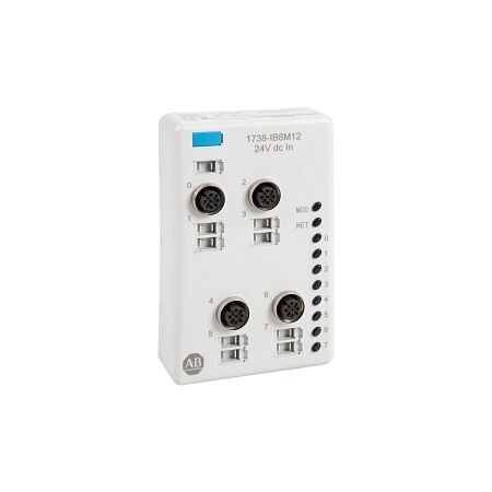 Allen-Bradley On Machine Distributed IO ArmorPoint IO 8DI 24V DC Sink Module DC Micro