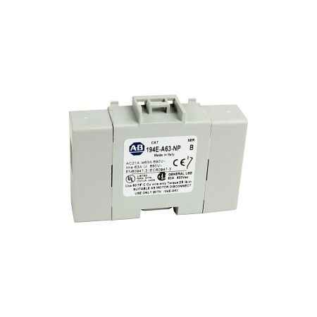 Allen-Bradley 194E Fourth Pole for 194EA Base/DIN Rail mount 63A