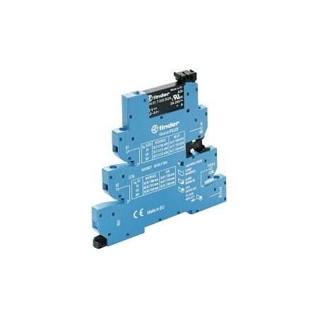 Finder 39 Series Master Plus Solid State Relay 2A 1 NO Contact 6V DC Coil 24V DC Fuseable Output